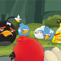 ilustracja do książki z serii - ANGRY BIRDS Ptasie opowieści