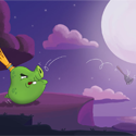 ilustracja do książki z serii - ANGRY BIRDS Ptasie opowieści