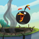 ilustracja do książki z serii - ANGRY BIRDS Ptasie opowieści